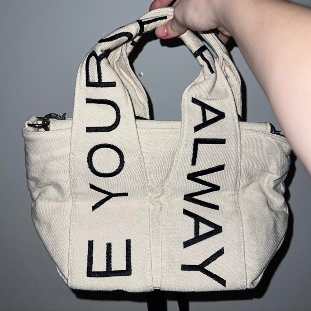 ZARA bag. Cream color. Like new.